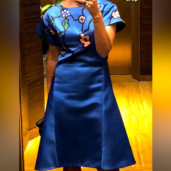 Marni Dresses & Skirts - Marni silk Aline dress short sleeve 6